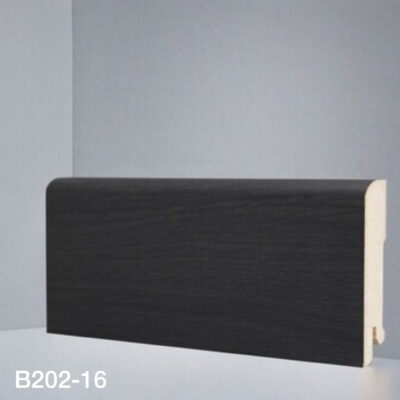 DeARTIO B 202-16 Дуб Темный Плинтус МДФ под дерево 16x80x2050