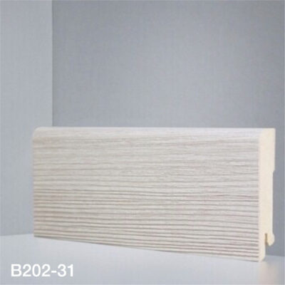 DeARTIO B 202-31 Дуб Светлый Плинтус МДФ под дерево 16x80x2050