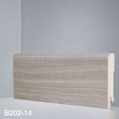 DeARTIO B 202-14 Орех Грецкий Плинтус МДФ под дерево 16x80x2050