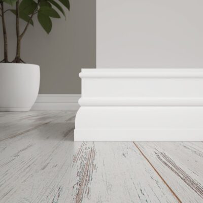 Ultrawood Base 0014 Плинтус напольный ЛДФ под покраску 30x100x2440