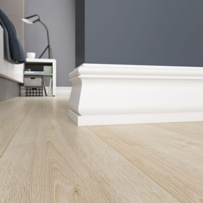Ultrawood Base 5573 Плинтус напольный ЛДФ под покраску 17x127x2440