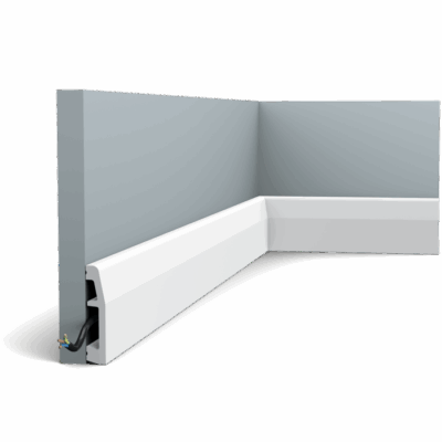 Orac Decor SX125 Плинтус напольный Дюрополимер 14x69x2000