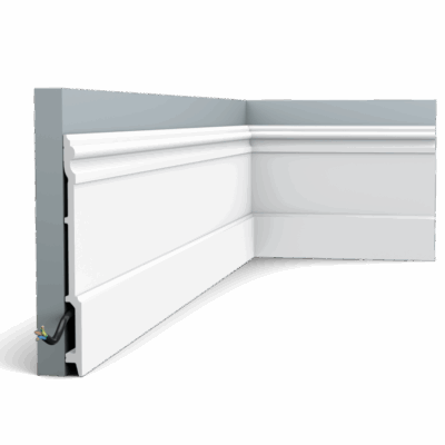 Orac Decor SX191 HIGH RISE Плинтус напольный Дюрополимер 21x210x2000
