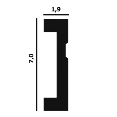 Perfect Plus P01 Плинтус напольный