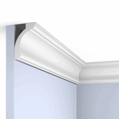 Hiwood AL75 Карниз потолочный Полистирол 50x76x2000